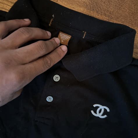 chanel men's polo shirt|chanel tee shirt blouses.